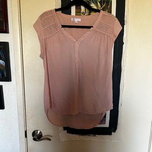 EUC Petite Medium Pink Blouse